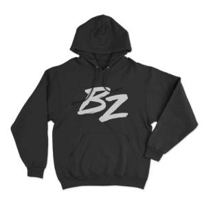 Classical BZ Logo Hoodie Black 1