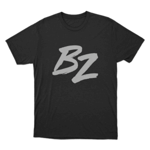 Classical BZ Logo T Shirt Black