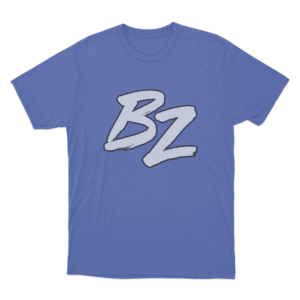 Classical BZ Logo T Shirt Blue