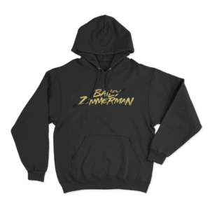 Gold Bailey Zimmerman Hoodie Black