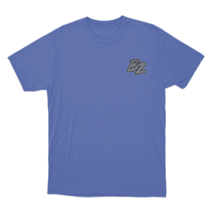 Vintage BZ Logo T Shirt Blue